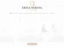 Tablet Screenshot of ericaserena.com